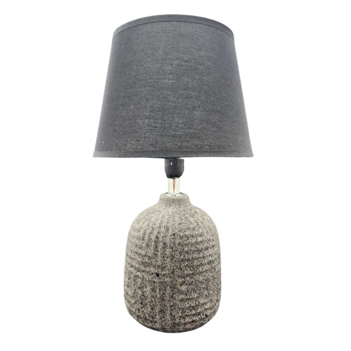Lampara Veladora Base Arenada - Negro 