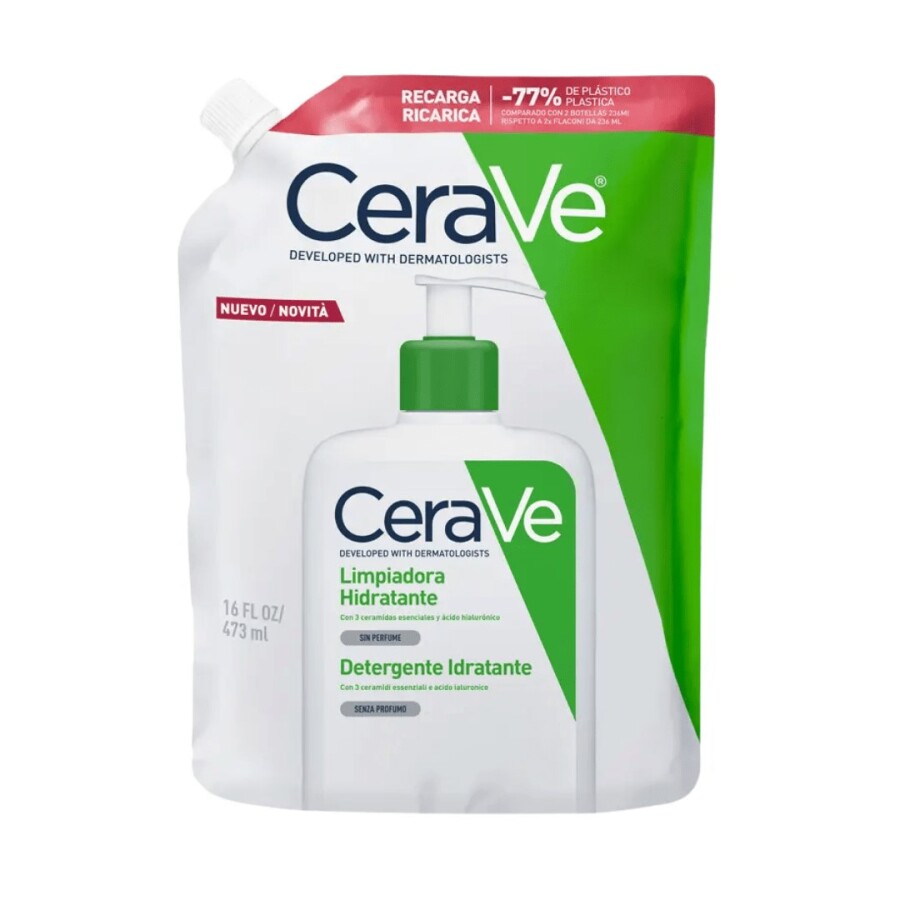 Repuesto Limpiadora Hidratante 473 ml – CeraVe Repuesto Limpiadora Hidratante 473 ml – CeraVe
