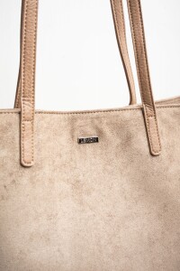 Travel Bag Gamuza Vegana Mocha
