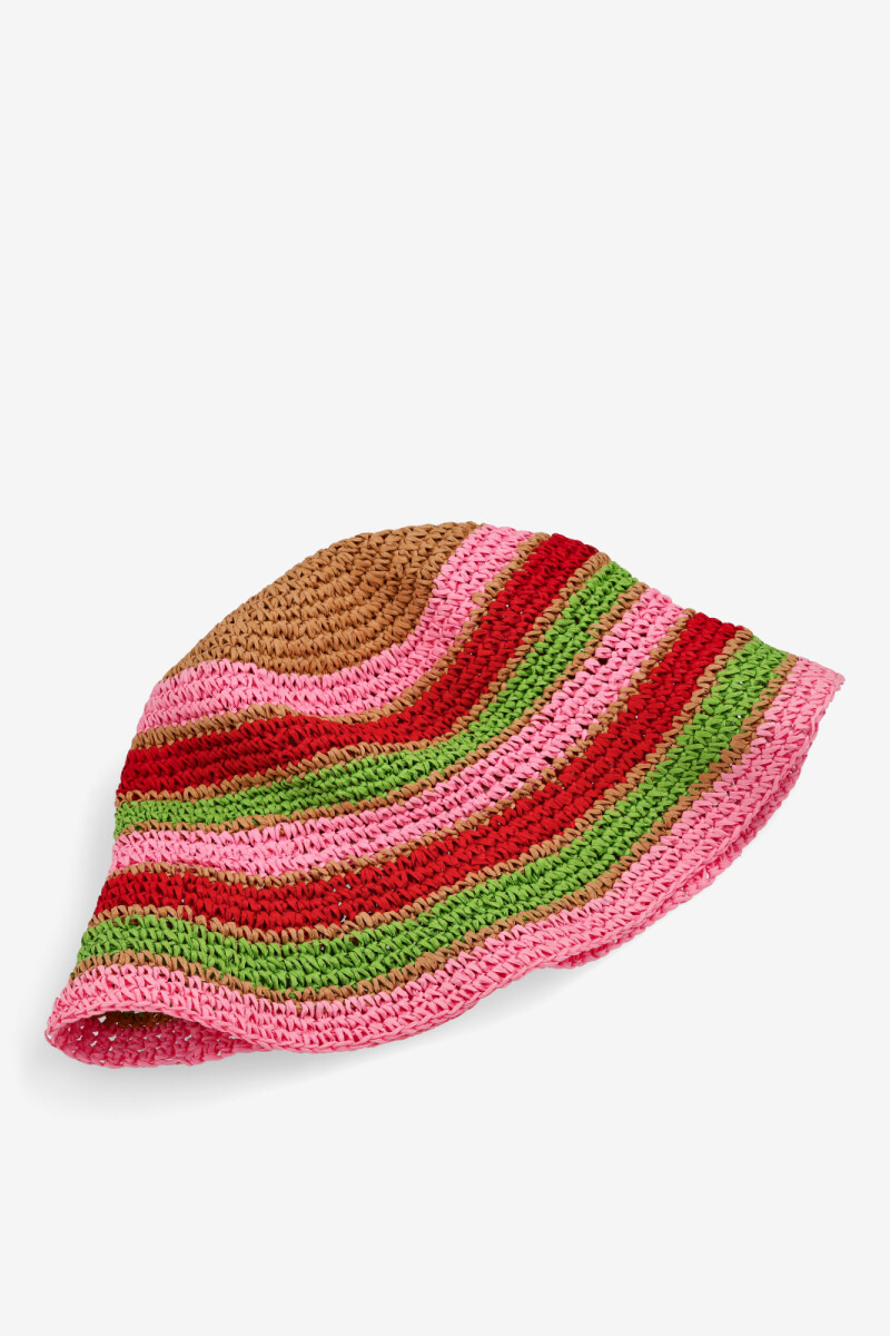 IRIS BUCKET HAT Rosa