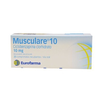 Musculare 10 Mg. 20 Comp. Musculare 10 Mg. 20 Comp.