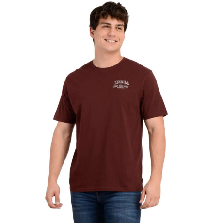 Remera Oneill Daily Driver Bordo