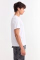 Remera básica manga corta BLANCO