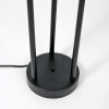 LAMPARA LED TRIPLE BCA C/BASE METAL NEGRO 25X157CM Unica