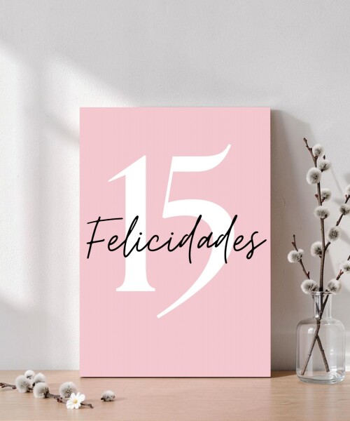 Tarjeta felicidades 10x15 DISEÑO 4
