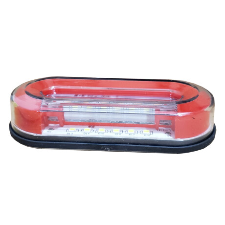 FAROL - FARO LED LATERAL OVALADO 12V 100X40MM ROJO - FAROL - FARO LED LATERAL OVALADO 12V 100X40MM ROJO -