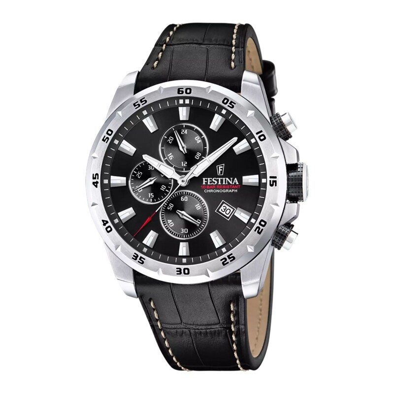 Reloj Festina F20692/4 para hombre en cuero negro Reloj Festina F20692/4 Para Hombre En Cuero Negro