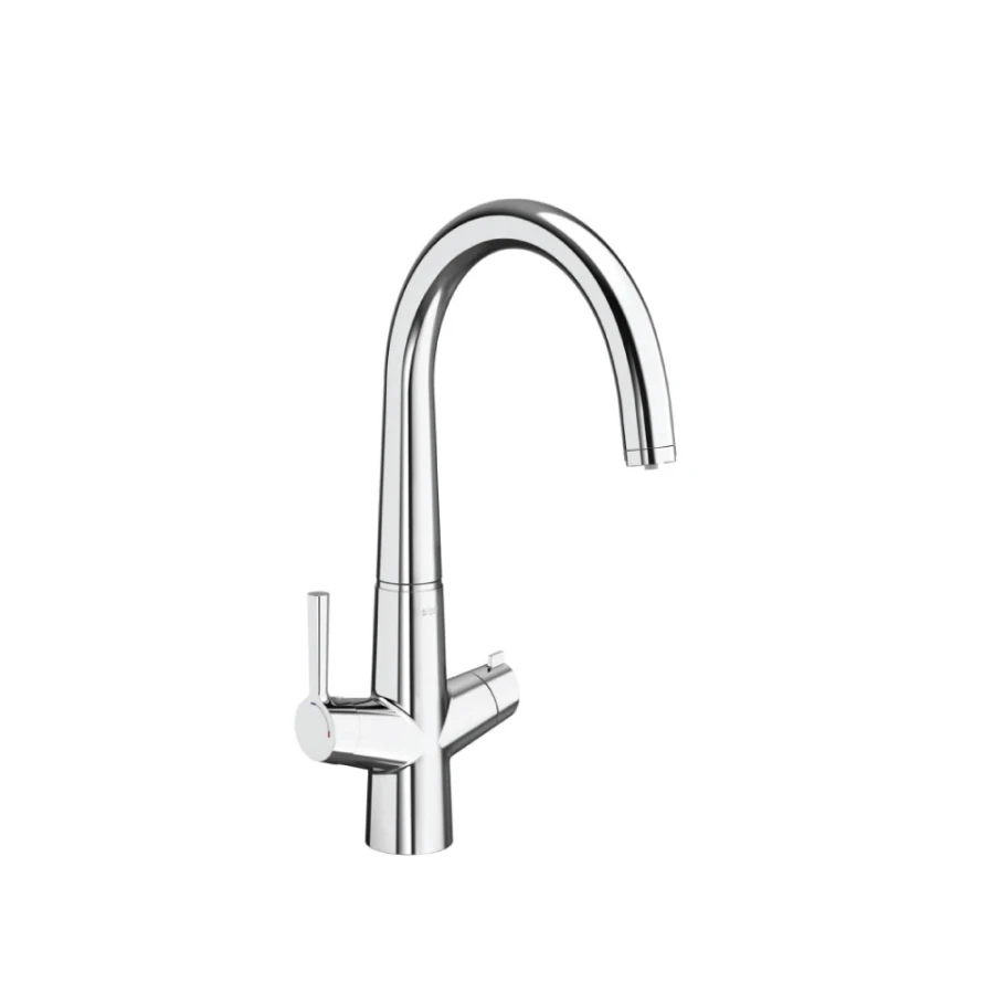 Grifería para Cocina de Mesada Monocomando con Filtro Cromada Linea Syra Grifería para Cocina de Mesada Monocomando con Filtro Cromada Linea Syra