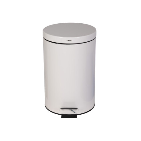 PAPELERA BLANCO ACERO INOXIDABLE DUSTBIN 101121