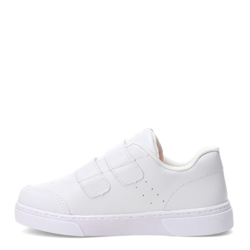 Championes de Niños Bibi Colegial Velcros Blanco