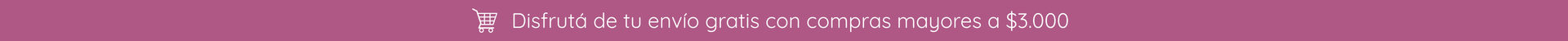 Envío gratis $3.000