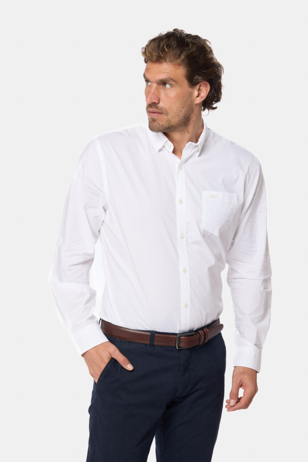 CAMISA LISA Blanco