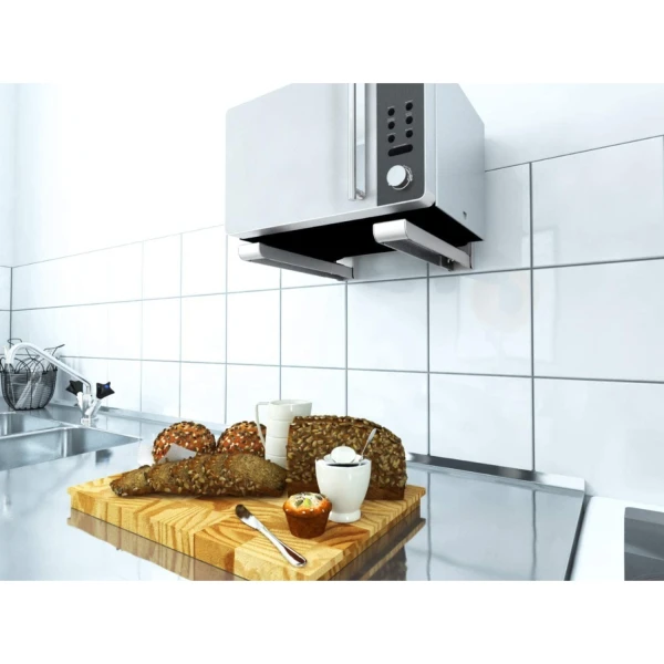 Soporte Para Microondas Hasta 30 Kilogramos Kg Brateck Soporte Para Microondas Hasta 30 Kilogramos Kg Brateck