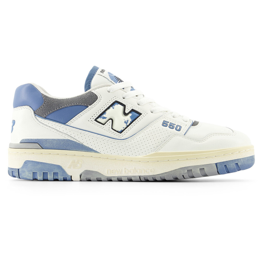 NB 550 - Hombre White/Sky Blue