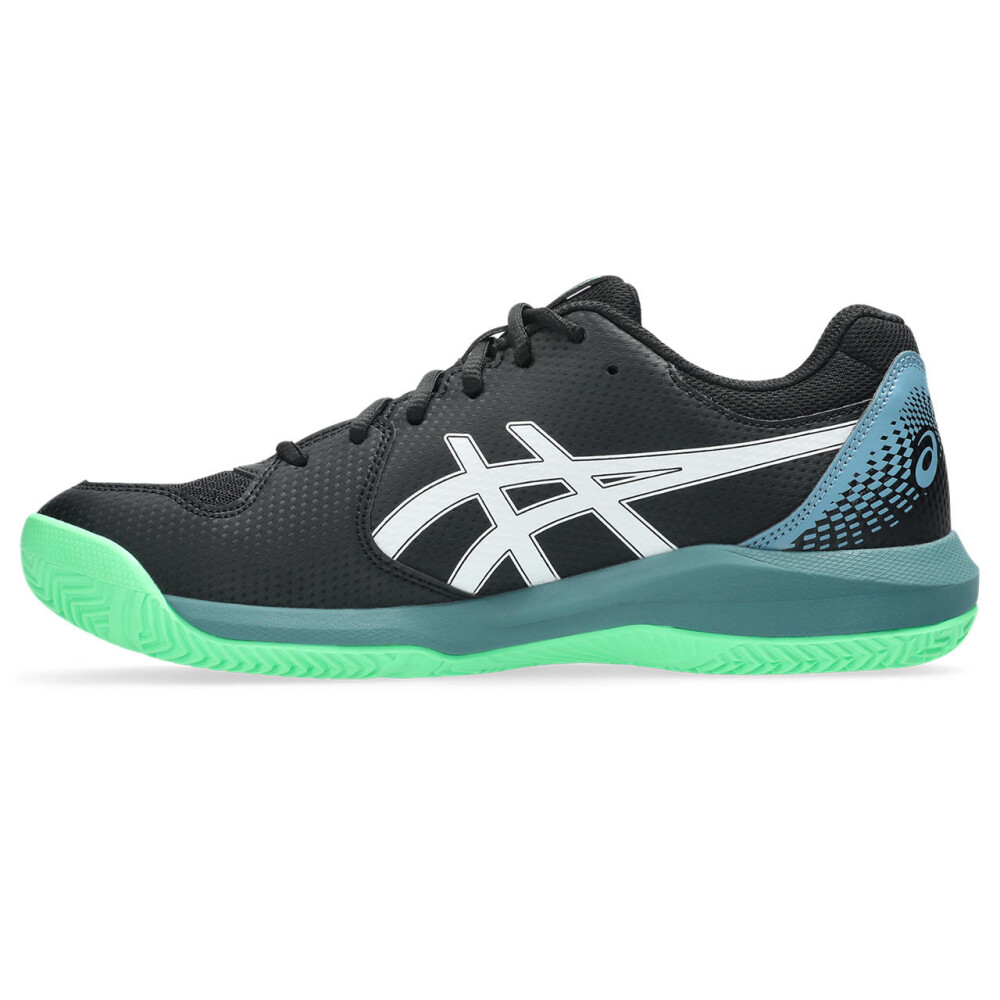 Zapatilla Tenis Gel-Dedicate 8 Padel Hombre Black/vital Green