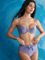 TOP CON COPA AFRODITA AZUL ELECTRICO