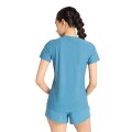 Remera New Balance de Dama - JACQUARD SLIM - WT41281TEI TERRARIU