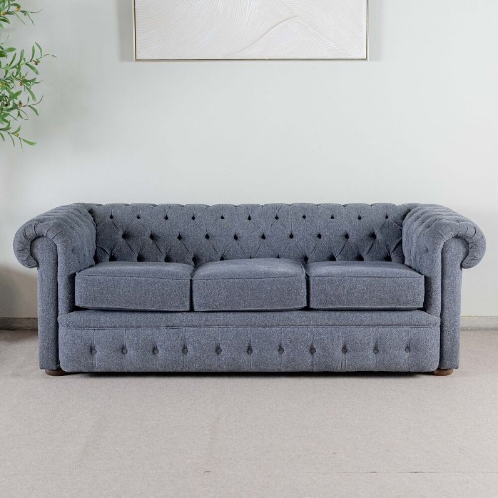 Sofá Chesterfield / Azul Sofá Chesterfield / Azul