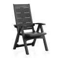SILLON MULTIPOSICIONES LEGNO ANTRACITA Sillon Multiposiciones Legno Antracita