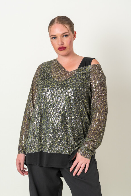 BLUSA CALISTA Verde Manzana