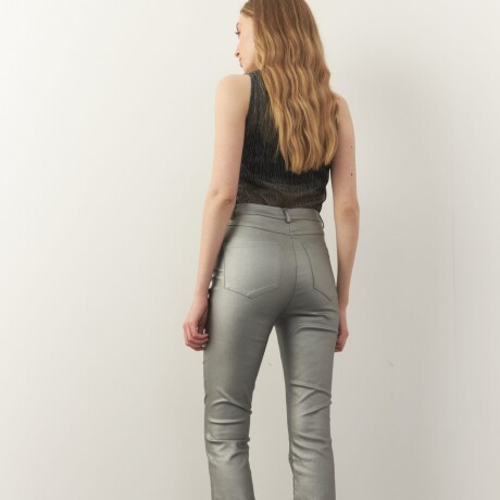 PANTALON DORIAN Plateado