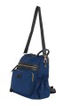 Mochila cartera azul