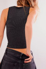 Musculosa Clean Slate Negro