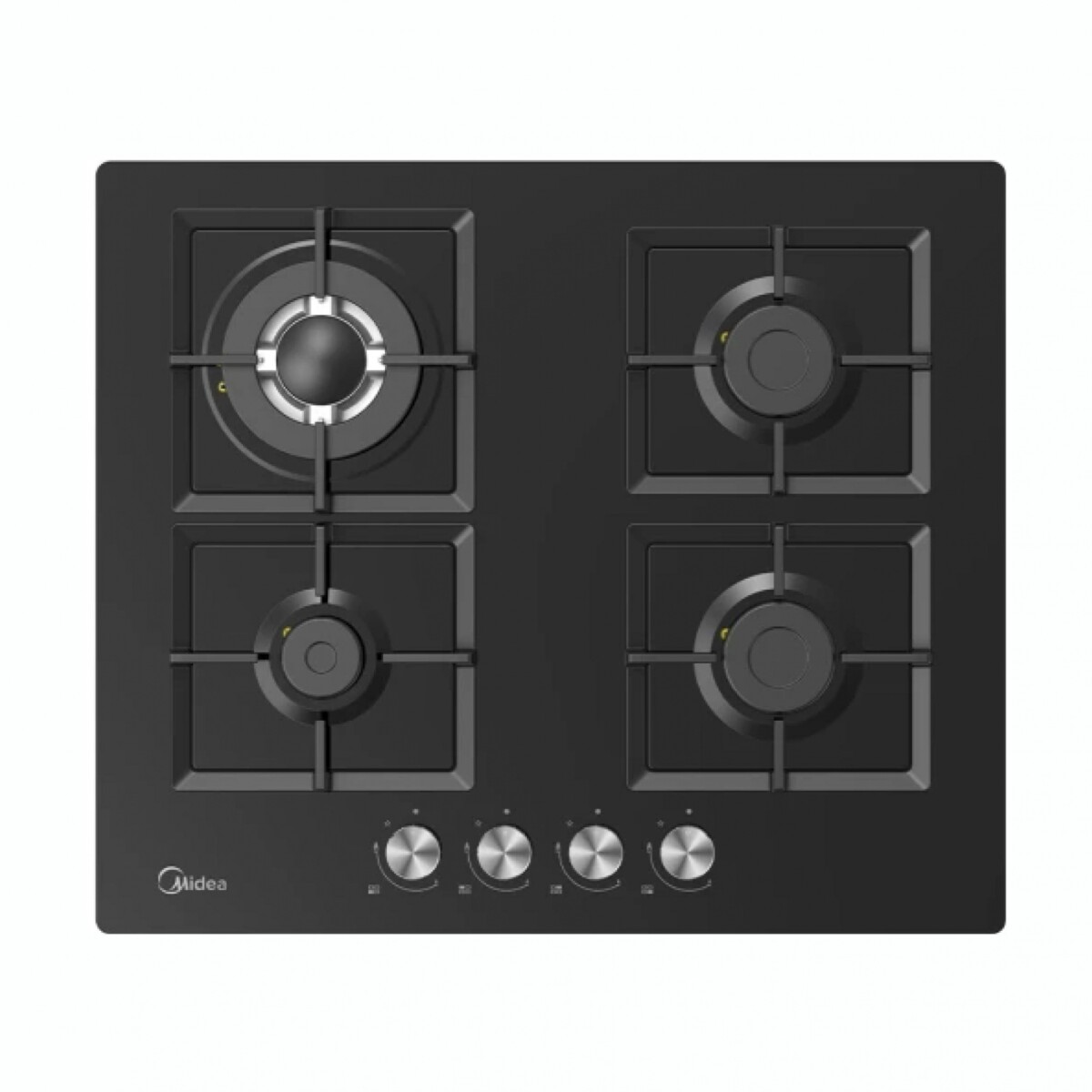 Anafe De Vidrio A Gas MIDEA MG60GK007AH1B 4 Hornallas 