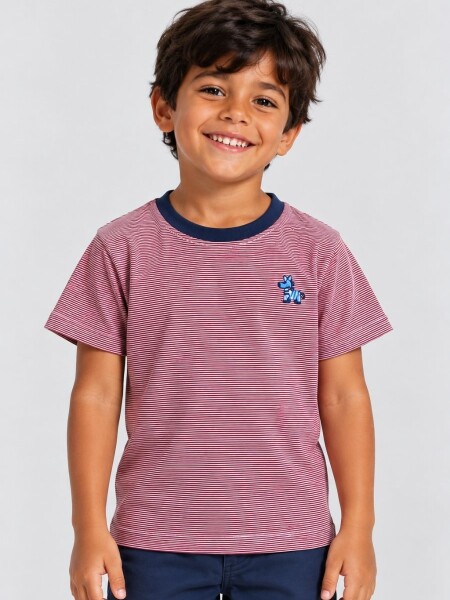 T-SHIRT COCOMIEL TN8830 M.C ROJO