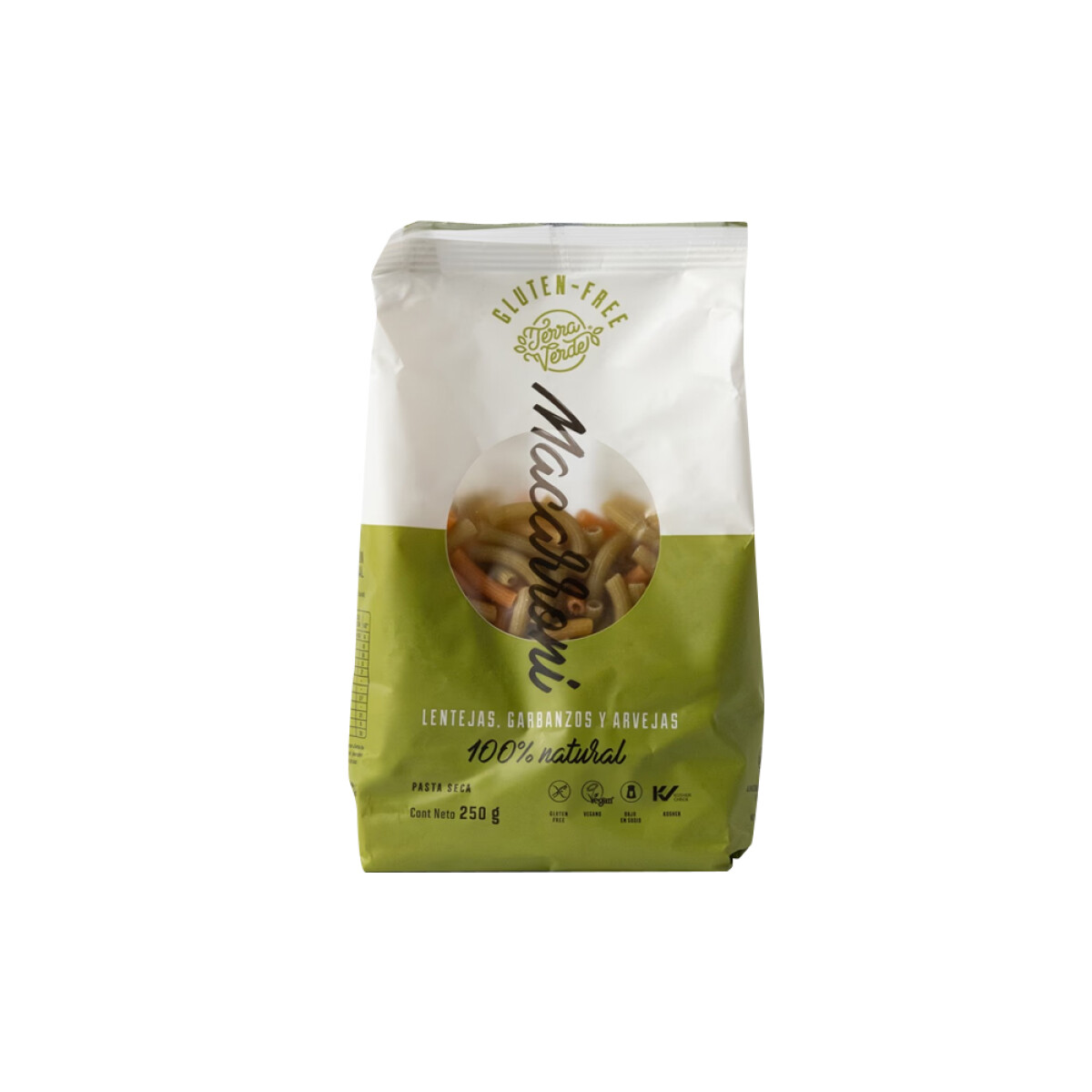 Macarroni s/gluten 250g Terra Verde 