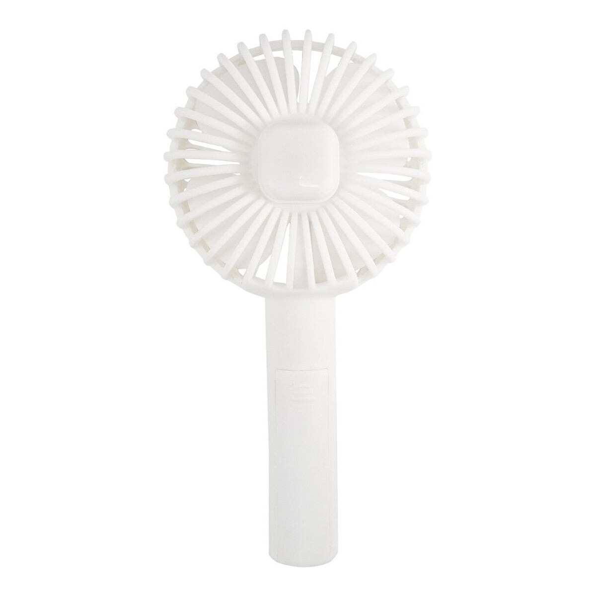 Mini Ventilador Usb De Mano Portátil O De Mesa Recargable - Variante Color Blanco 