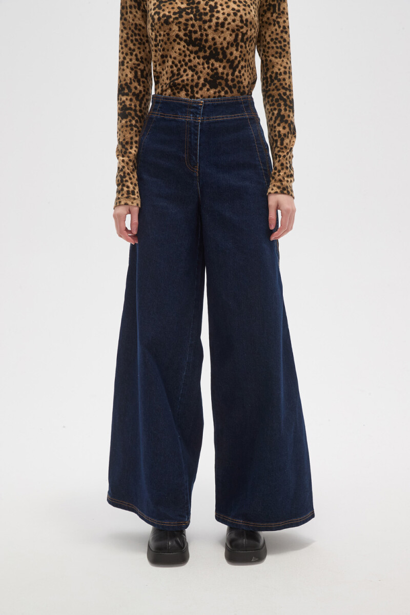 Pantalon Nuvil - Azul Indigo 