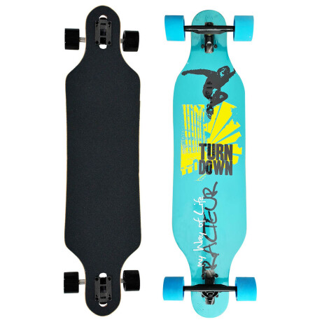 Longboard Profesional 9capas Maple Canadiense Skate 4