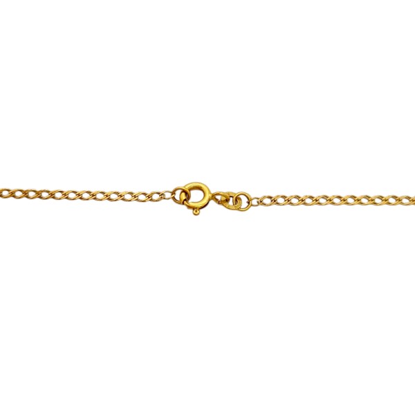 Cadena rombo - Oro bajo - Sin Piedra - CD8085 sinpiedra