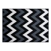 Alfombra rectangular Renaissance Smarth 1.50x2.00mts Marrón Zigzag