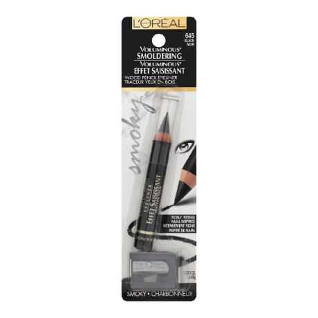 Delineador L'Oréal Paris Volum Smoldering Eyeliner Negro Delineador L'Oréal Paris Volum Smoldering Eyeliner Negro