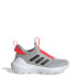 Championes Infantiles Adidas Tensaur Comfort JRS Gris - Rojo - Negro