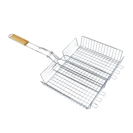 Rejilla doble de metal para parrilla Rejilla doble de metal para parrilla