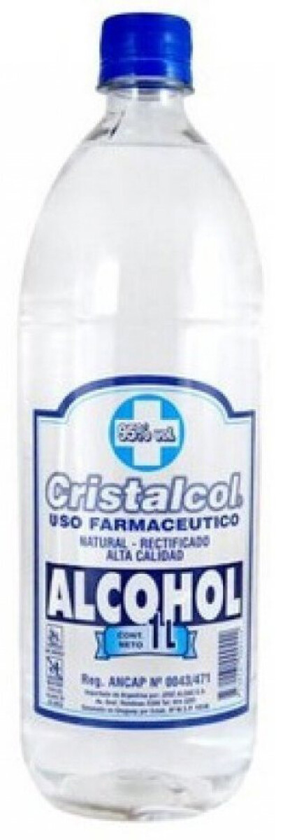 ALCOHOL RECTIFICADO CRISTALCOL 1LT 