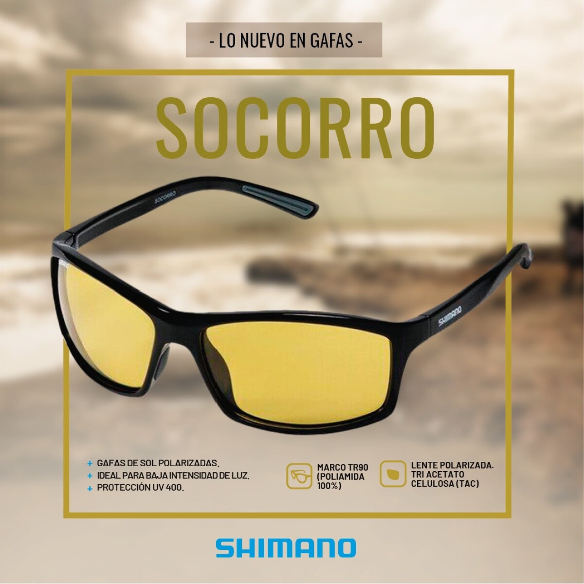 LENTE DE SOL SHIMANO SOCORRO 