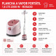 Plancha a vapor portatil 1,6 lts 2000 W ROSADO