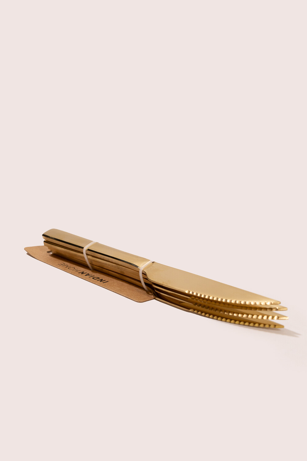 Cuchillo Set 4 Un. Dorado