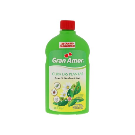 GRAN AMOR Insecticida para plantas RECAMBIO 500 cc