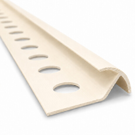 Perfil Guardacanto de PVC Reforzado 10mm Champagne Perfil Guardacanto de PVC Reforzado 10mm Champagne