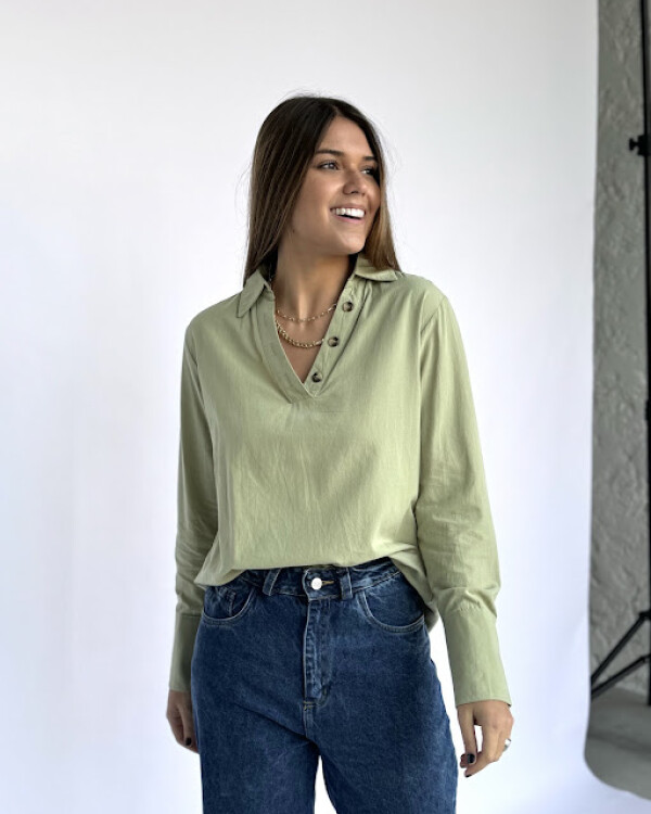 Camisa Guada verde