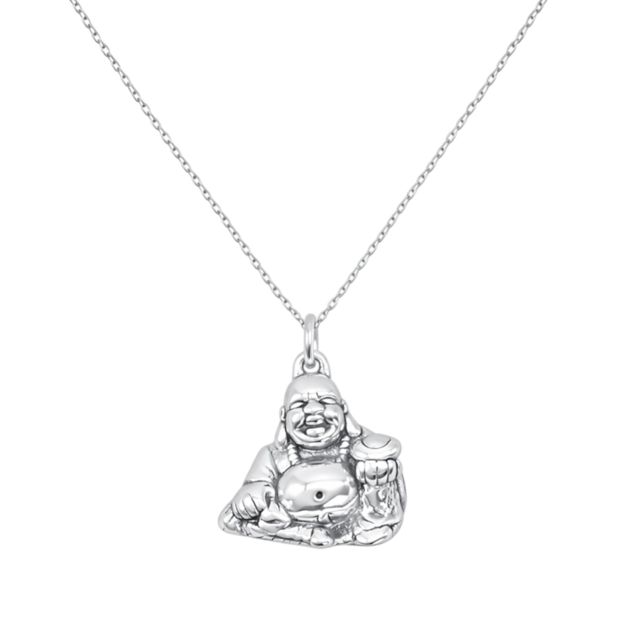 Dije Buda- Plata 925 inflada - sin piedra - CP4804 - sinpiedra 