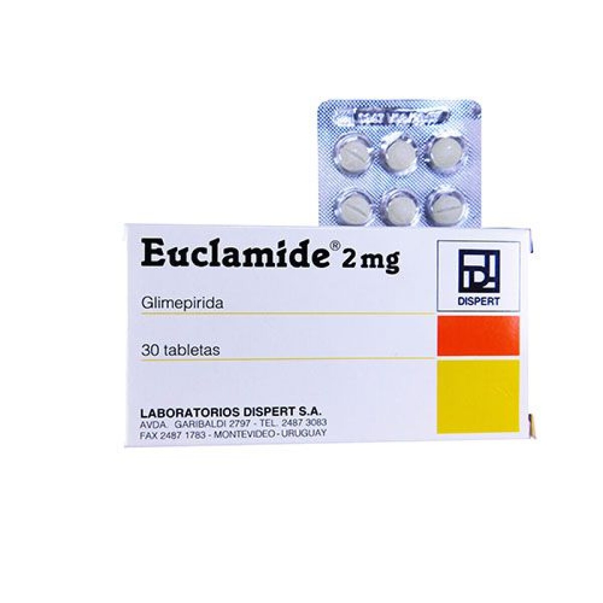 Euclamide 2mg x 30 Comprimidos – Antihipertensivo / Diurético