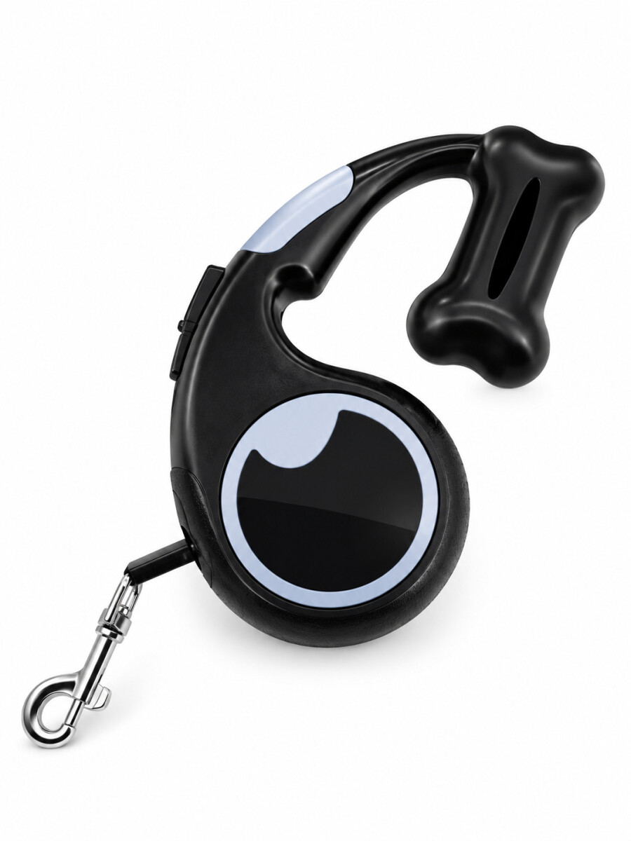 CORREA RETRACTIL - NEGRO 