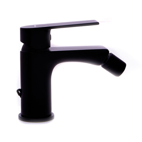PIEZA BIDET FRONTAL MONOCROMO TERMINACION MATE LINEA AGORA NEGRO