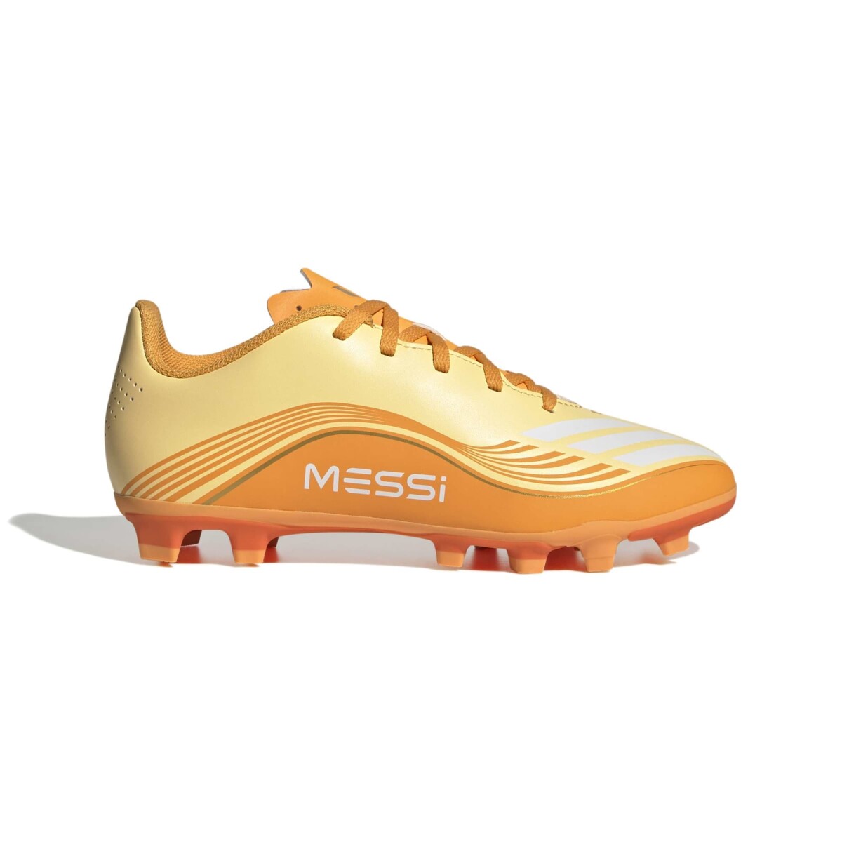 Championes Adidas F50 MESSI CLUB FG/MG J Niños JQ0951 - Mandarina-oro 